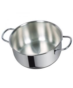 Casseruola Inox 2 Manici     Cm 12 Dune Metalsomma