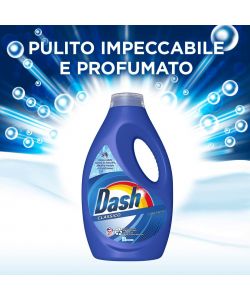 Dash Detersivo Liquido 21 Lavaggi 1050 ml Bianco Senza Profumazione