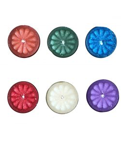 CERERIA DI GIORGIO Tealight Profumate Lavanda Viola 12 Pz 3.8x3.8 cm