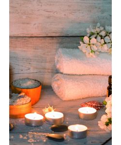 CERERIA DI GIORGIO Tealight Bianco 80 Pz Durata 3 Ore 3,6 cm Cilindrico