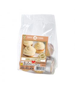 CERERIA DI GIORGIO Tealight Profumati Vaniglia e Cupcake 12 Pz Beige