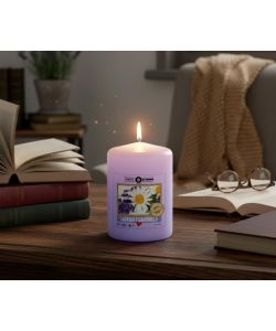 CERERIA DI GIORGIO Candela profumata Lavanda � 7 cm h. 10 cm Lilla