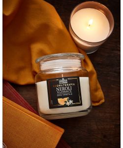 CERERIA DI GIORGIO Candela profumata giara 10x10 cm cera vegetale gialla Neroli