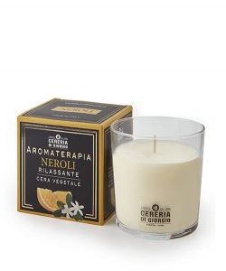 CERERIA DI GIORGIO Candela Profumata Avorio Cera Vegetale 250g Neroli