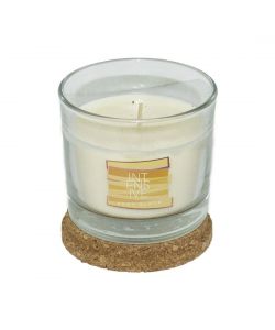 Cereria di Giorgio Candela in Bicchiere 9x8 cm Marrone Profumata Odor Block