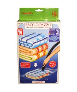 Sacco Abiti Sottovuoto Pz 2 40X 60 Lavatelli