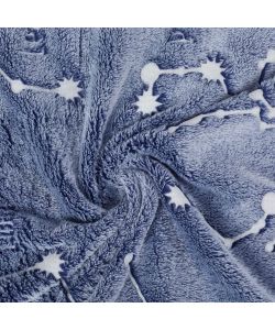 Coperta Morbida Kanguru con Maniche - Costellazioni Luminose al Buio