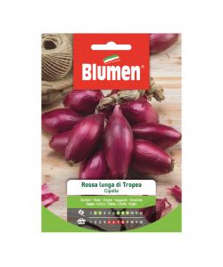 Blumen Semi di Cipolla Rossa Lunga di Tropea 20 g - Gusto Dolce - Precoce