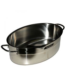 Casseruola Inox Ovale       Cm 32 Bonita Barazzoni