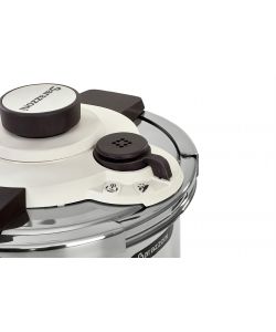 Barazzoni Pentola a Pressione Facile Dual 2.0 - Acciaio Inox - 6L