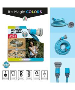 Idroeasy Tubo di Irrigazione Estensibile - Assortiti - 20 metri
