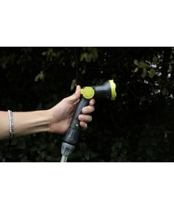 Pistola Multifunzione per Tubi da Giardino - Aggancio Universale