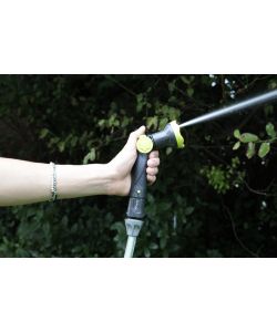 Pistola Multifunzione per Tubi da Giardino - Aggancio Universale