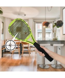 Sandokan Racchetta Elettronica Antizanzare Padel 43x15 cm