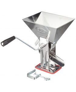 Omac Spremipomodoro Manuale Gulliver - Acciaio Inox - 17x22.5x30 cm