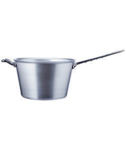 Agnelli Paiolo Alluminio 26 cm Argento con Manico Laterale per Cottura