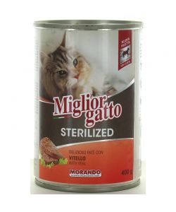 Morando Pat per Gatti - Gusto Vitello - 400g