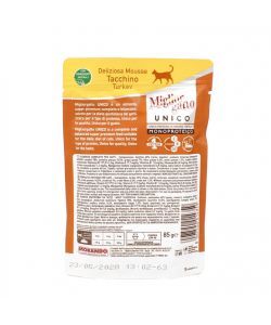 Miglior Gatto Unico Alimento Completo Tacchino 85g Super Premium