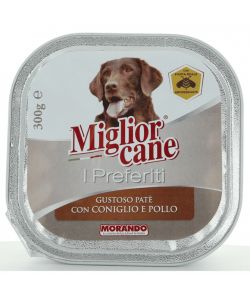 MIGLIOR CANE PREFERITI Pat� Pollo 300g - Alimento umido per cani adulti