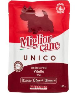 Miglior Cane Cibo Umido Pat� Vitello 100g per Cani Piccola Taglia