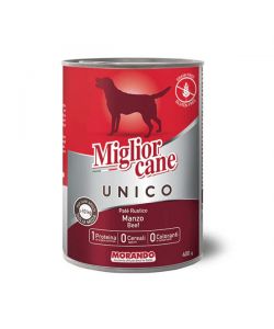 Miglior Cane Pat� Manzo 400g Alimento Completo per Cani di Taglia Media