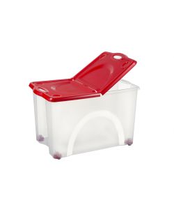 Bama Contenitore Rotobox Multicolore 54L 59x39x36 cm con Ruote