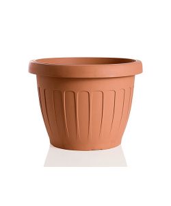 Bama Vaso da Fiori Terracotta Diametro 40 cm per Esterni e Interni