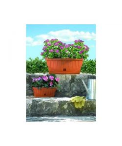 Natura Fioriera e Sottovaso terracotta 40