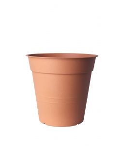 Bama Vaso in Resina Cotto Chiaro diam. 20 cm per Piante da Esterno