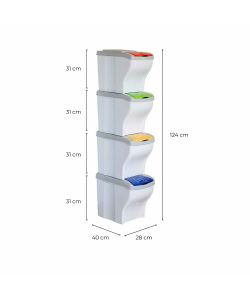 Bama Pattumiera Componibile - Assortiti - 20L