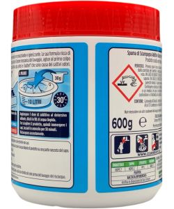 Spuma di Sciampagna Additivo Polvere Lavatrice Bianchi e Colorati 600g