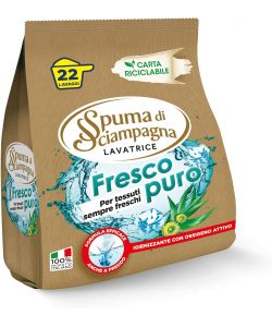 Spuma di Sciampagna Detersivo Lavatrice Polvere Fresco 990 g 22 Lavaggi