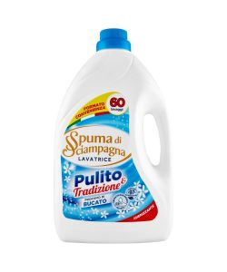 Spuma di Sciampagna Detersivo Liquido Marsiglia 3000 ml 60 Lavaggi
