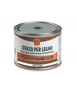 Gubra Stucco per Legno - Noce Chiaro - 500g