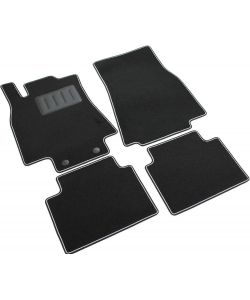 Set 4 Tappetini auto Mercedes Classe B W245 dal 2005-11 Moquette Neri antiscivolo Sprint02904