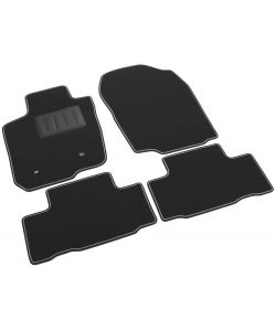Set 4 Tappetini auto Toyota Rav 4 III dal 2006-12 Moquette Neri antiscivolo Sprint04601