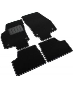 Set 4 Tappetini auto Opel Astra H , Berlina, Station Wagon, Moquette Neri antiscivolo Sprint03404