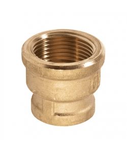 Idrobric Manicotto FF Ridotto Ottone Giallo 1/2