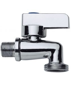 IDRO BRIC Rubinetto Bibo a sfera cromato 1/2' per lavatrice