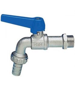 IDRO-BRIC Rubinetto Portagomma a Sfera Eko 3/4 Ottone per Irrigazione