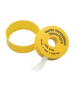 Nastro PTF per gas da 19 mm x 15 m