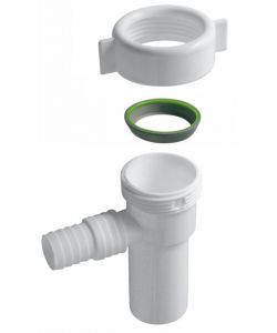 Attacco lavatrice Universale antiriflusso 1'1/2 x 40