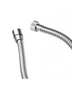 Flessibile acciaio, cromato, indicato come flessibile di ricambio per le colonne doccia lungh. 500mm