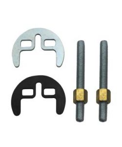 Set fissaggio rubinetti 2 fori