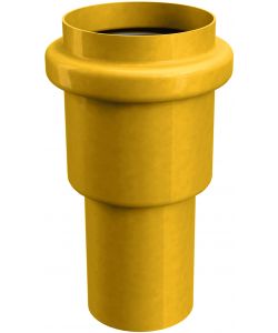 Raccordo Ottone ridotto passaggio da piombo a plastica 32-40mm giallo