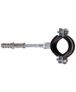 Collari isofonici pesanti in acciaio zincato con dado saldato diam. 54 mm