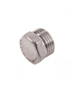 Idrobric Tappo maschio cromato lucido 3/8