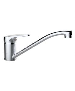 Rubinetto miscelatore lavello bocca girevole serie Mia cromato