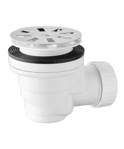 IDRO-BRIC Pozzetto sifonato doccia 80 mm con griglia a margherita