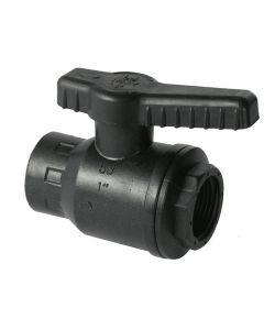 Valvola a sfera in plastica femmina 3/4' mm